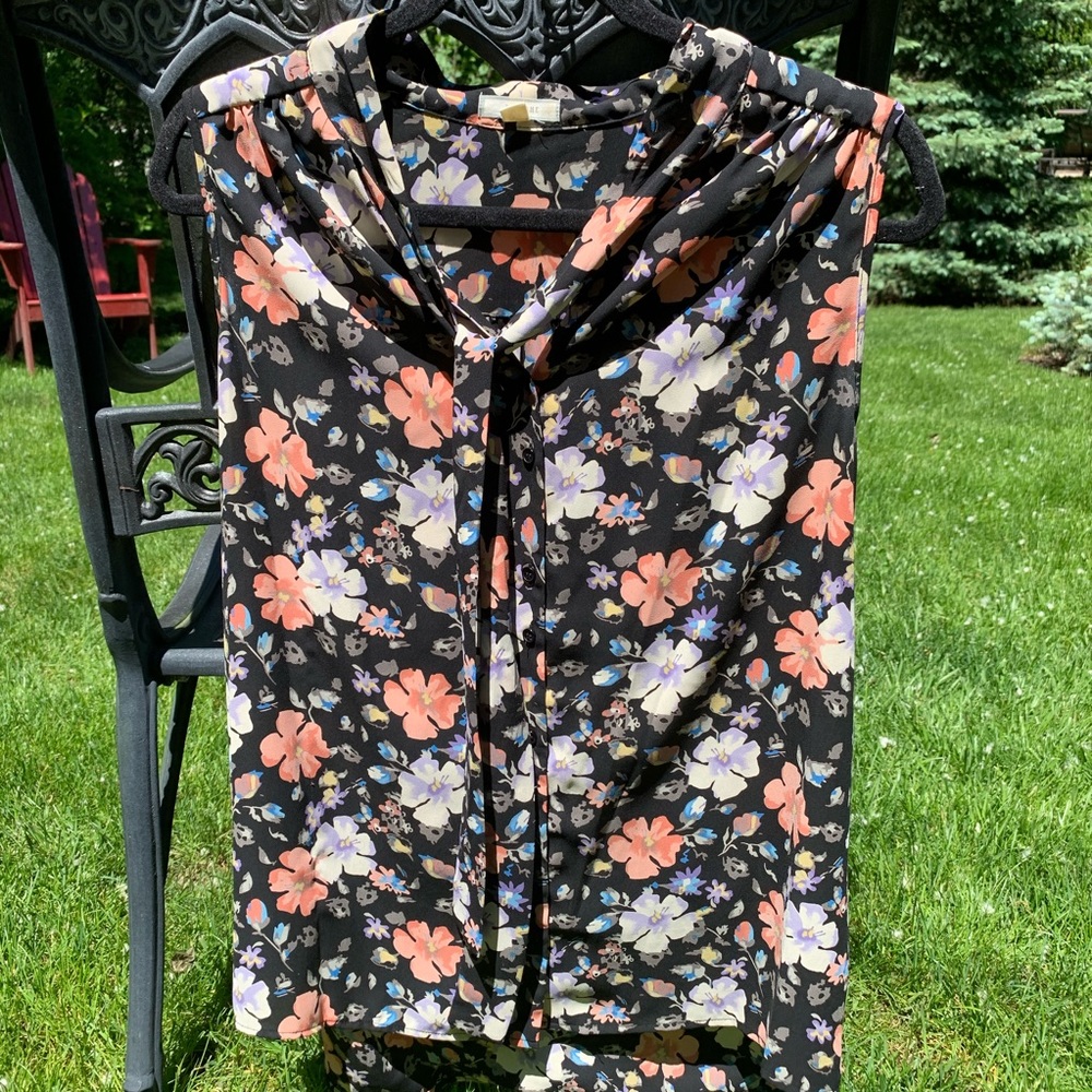 Perfect for Work or Play - Front Tie Blouse